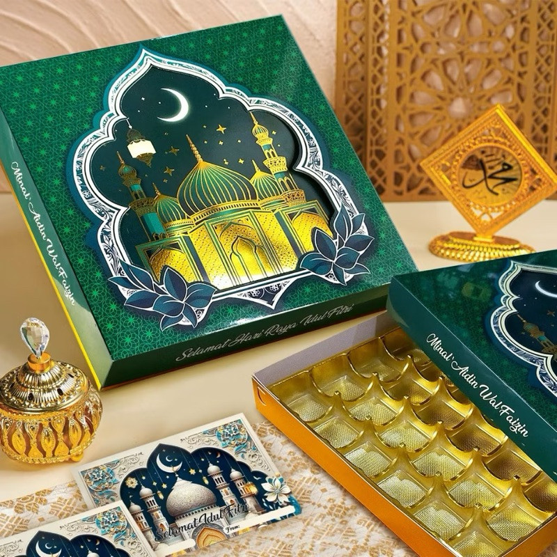 Box Nastar Lebaran Sekat Kotak Nastar Sekat Premium Box Nastar Elegant