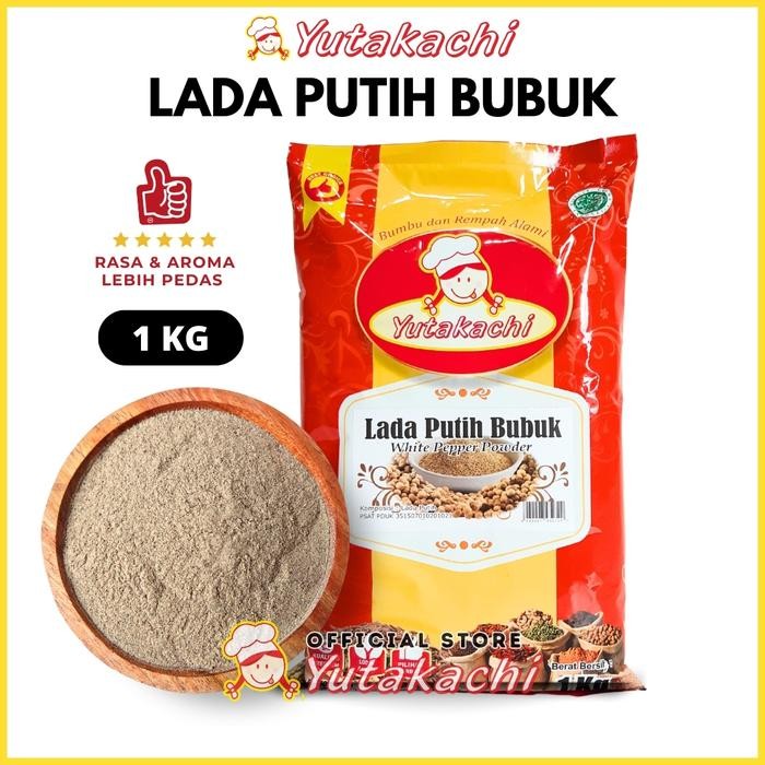 

Lada Putih Bubuk 1Kg Yutakachi
