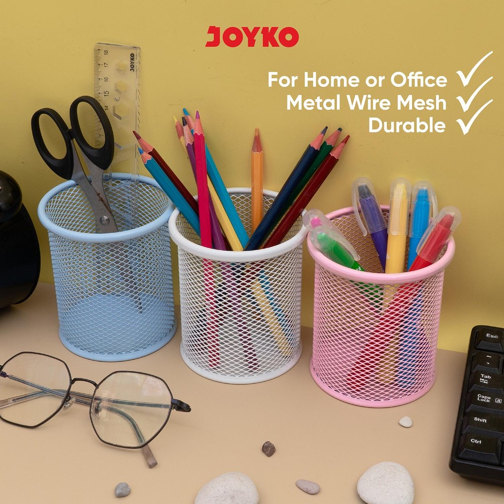 

JOYKO Desk Set Pen Holder Tempat Alat Tulis Jaring Jala DS-16PTL