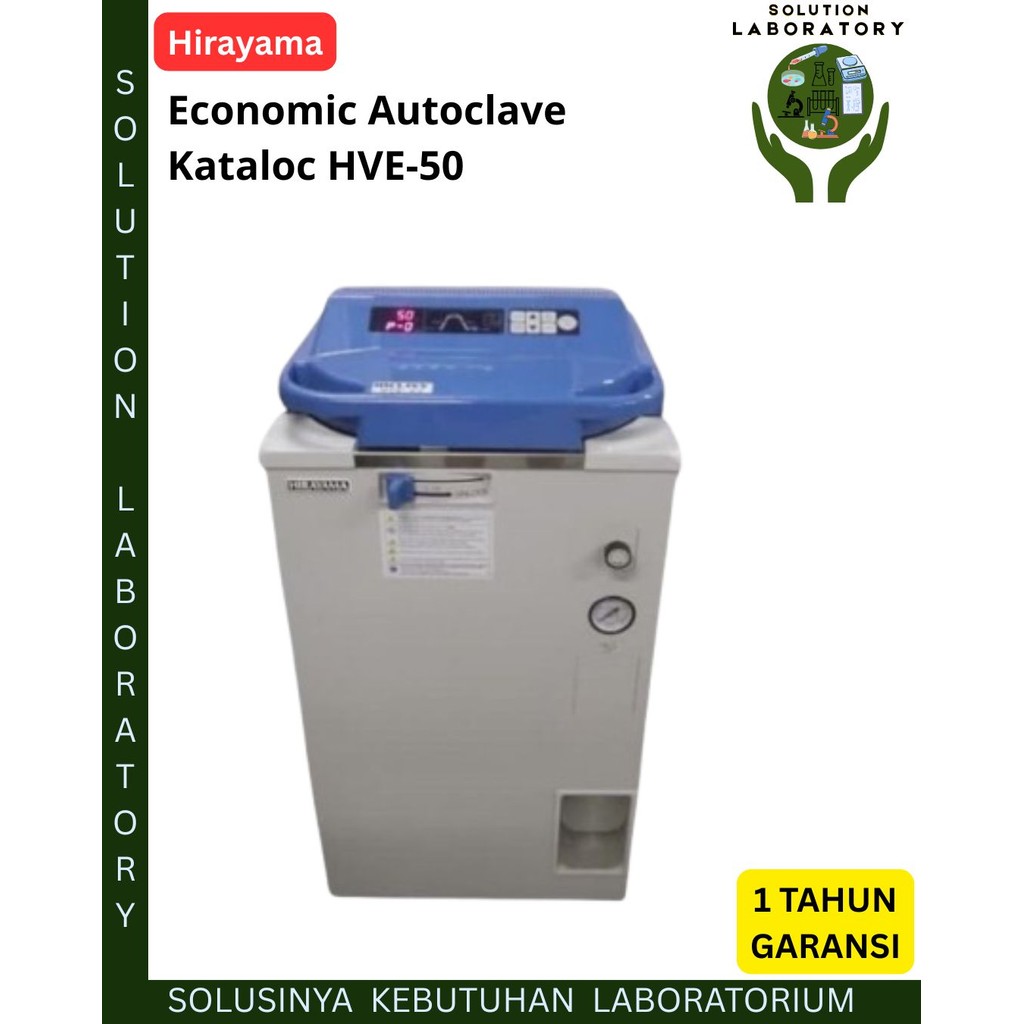 Economic Autoclave HVE-50 Hirayama