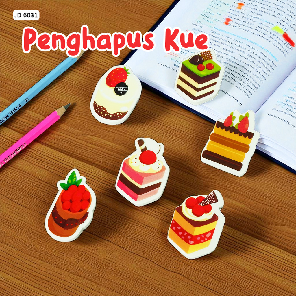 

Stip Karakter / Penghapus Lucu / Penghapus Bentuk Karakter (Pcs)