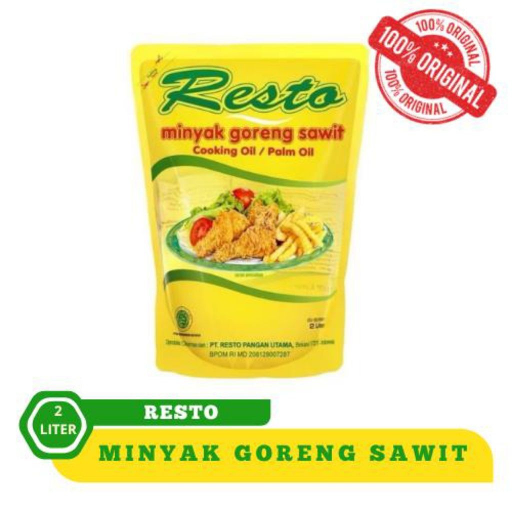 MINYAK GORENG RESTO 2 LITER