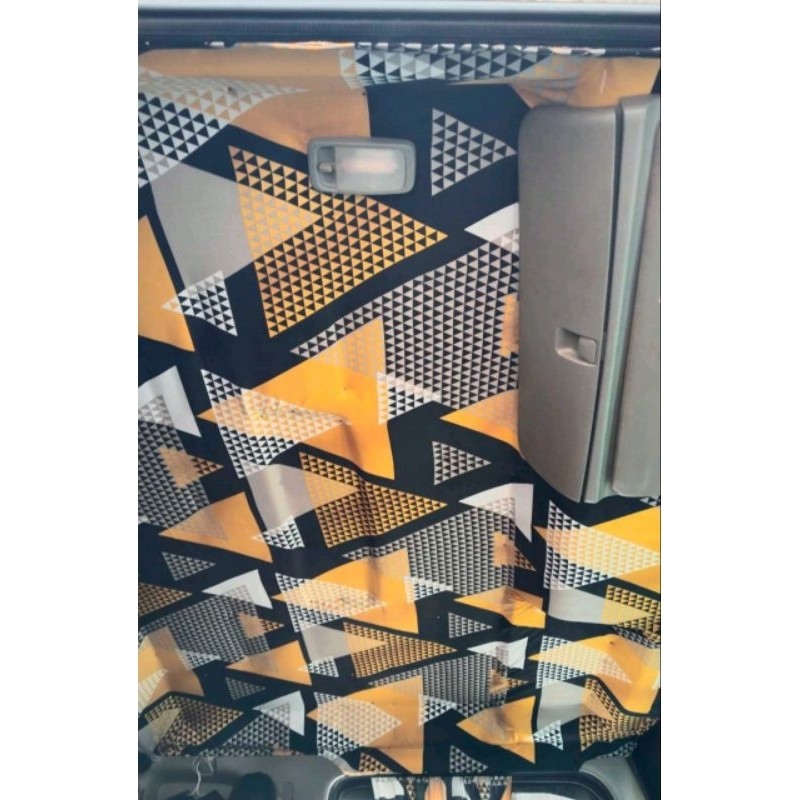 aksesoris Plafon mobil polos tanpa rumbai cocok untuk mobil truk hino fuso quester truk sejenisnya