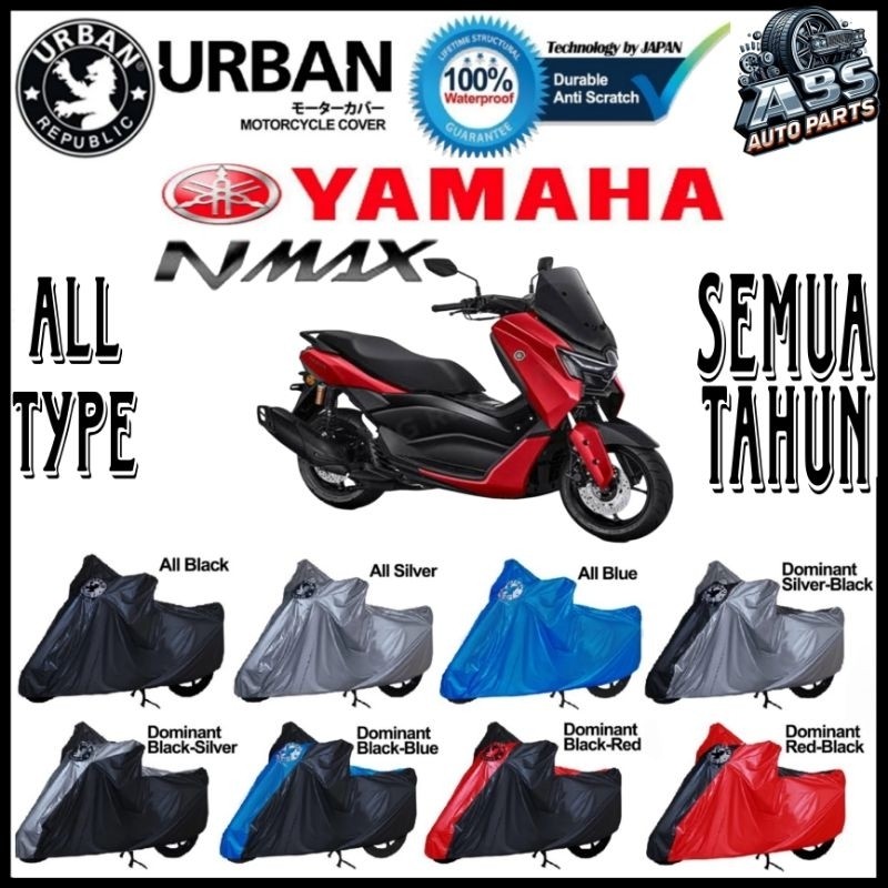 URBAN Sarung cover motor Yamaha NMax Xmax Aerox Lexi R15 R25 Vixion MT15 MT25 XSR PCX ADV CB CRF CBR