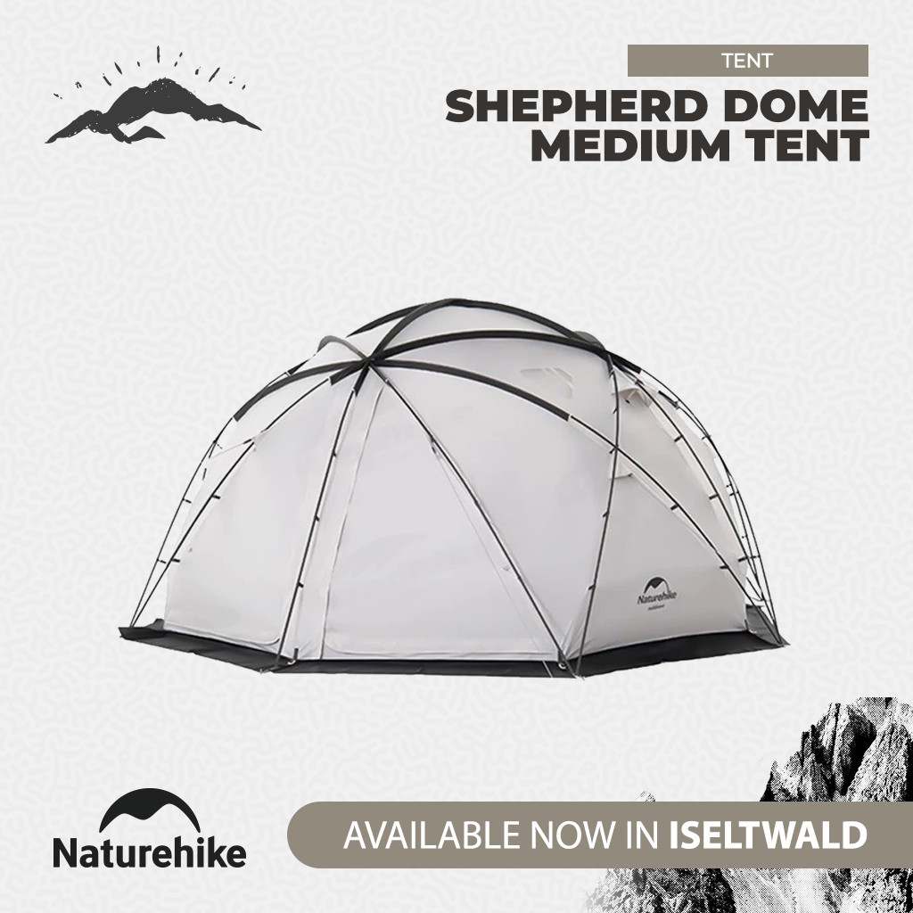 Naturehike Tenda Camping NH21ZP012 Shepherd Dome Medium Tent