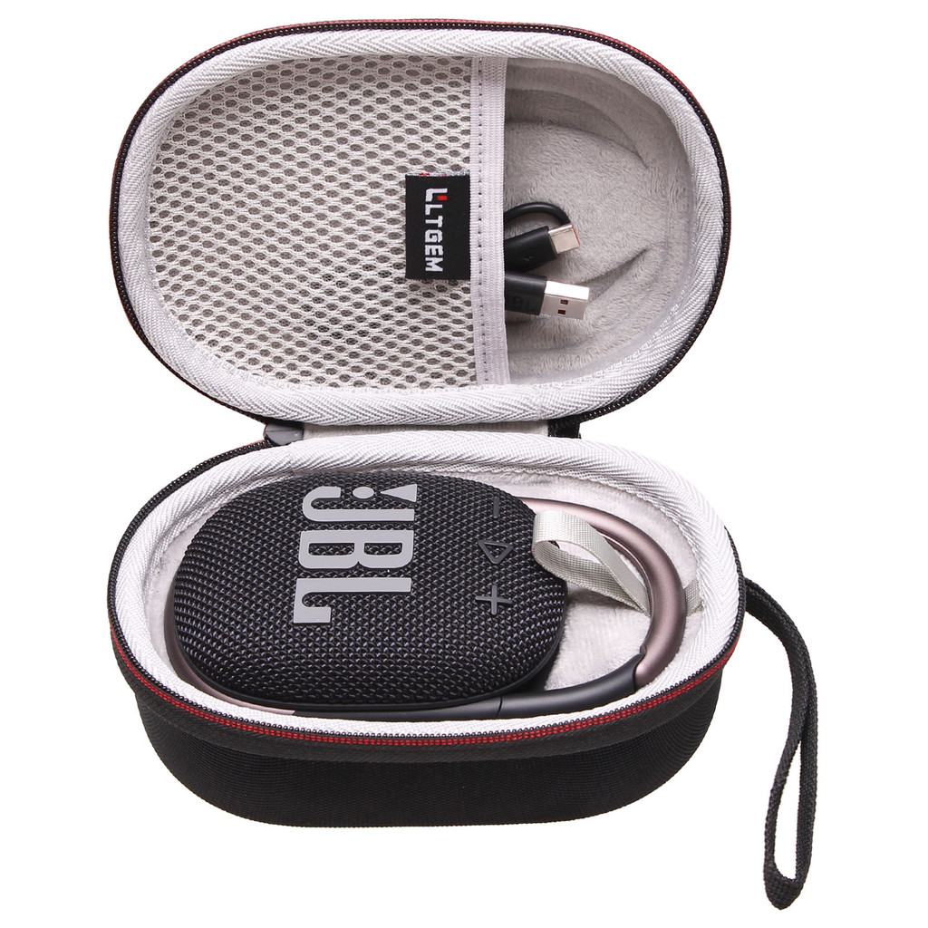 LTGEM Speak Case for JBL Clip 4 Speaker Portable Travel Special Equipment Hard Storage Travel Protec