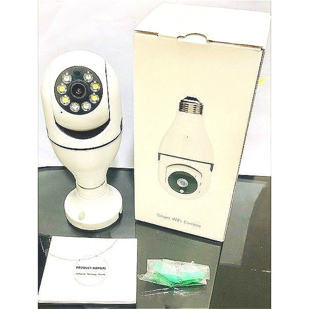 CCTV Kamera Smart MKC KIMISO E27 Panoramic Panaroma Camera 380v E27 Smart Brain Power Night Vision