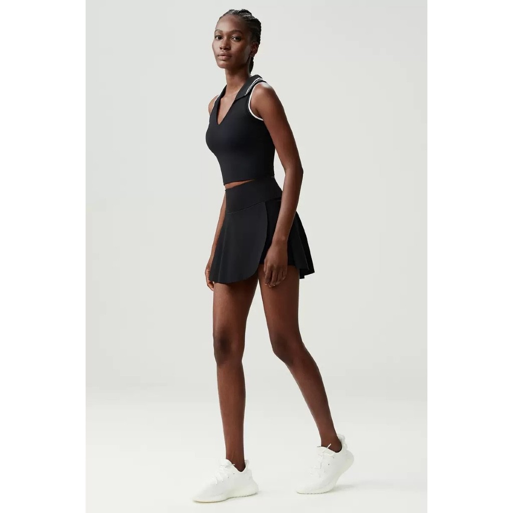 KARLA - TENNIS OUTFIT - PADEL AND TENNIS SPORTBRA AND SKORT - PREMIUM MINARI SET