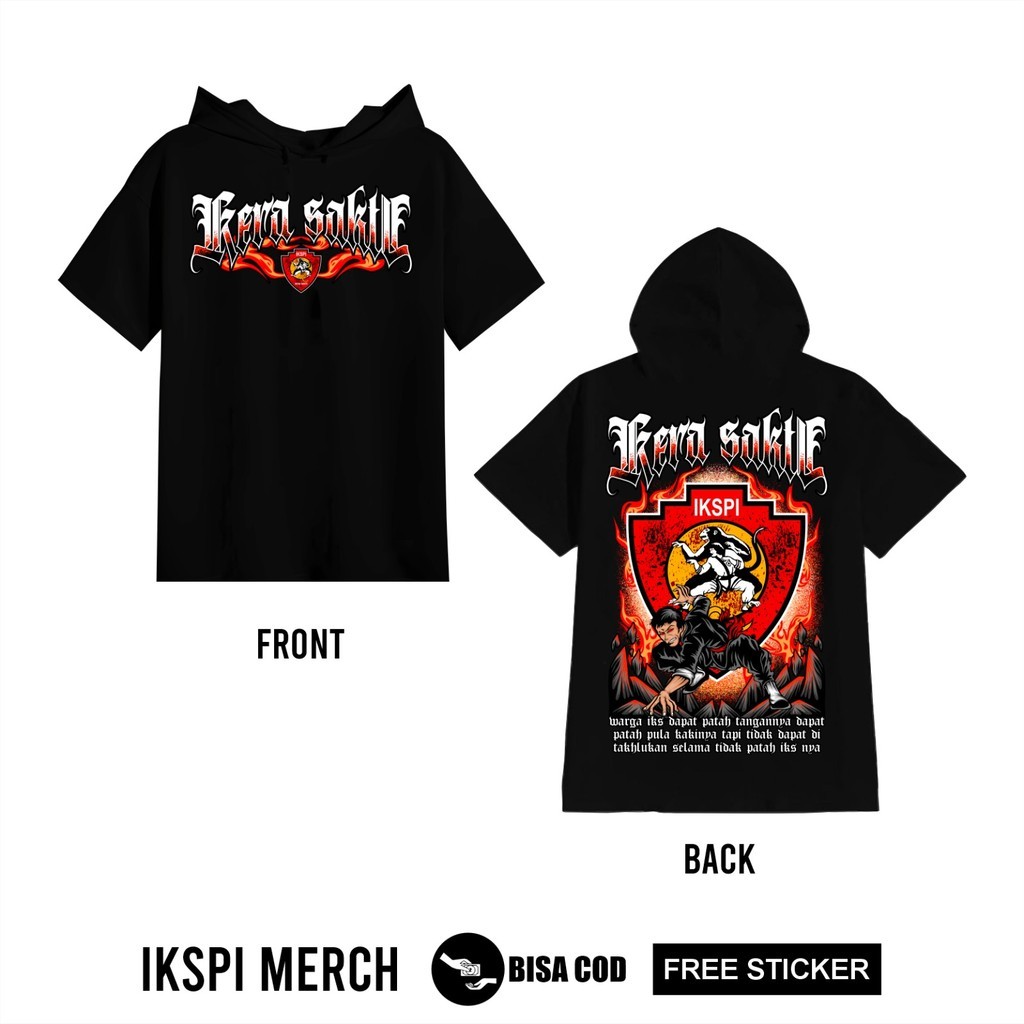 Ts-HOODIE IKSPI KERA SAKTI IKSPI WARGA IKS DAPAT PATAH TS HOODIE IKSPI TERBARU - TS HOODIE KERA SAKT