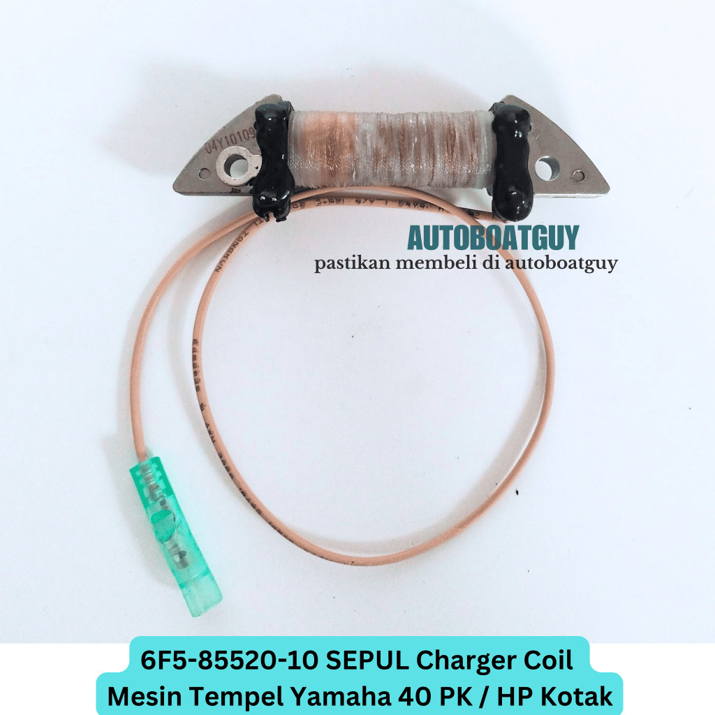 6F5-85520-10 SEPUL Charger Coil Mesin Tempel Yamaha 40 PK / HP Kotak