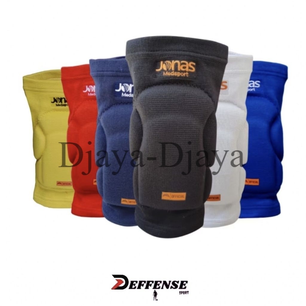 PromoJONAS | KNEEPAD V2 FUTSAL PELINDUNG LUTUT Hitam Putih