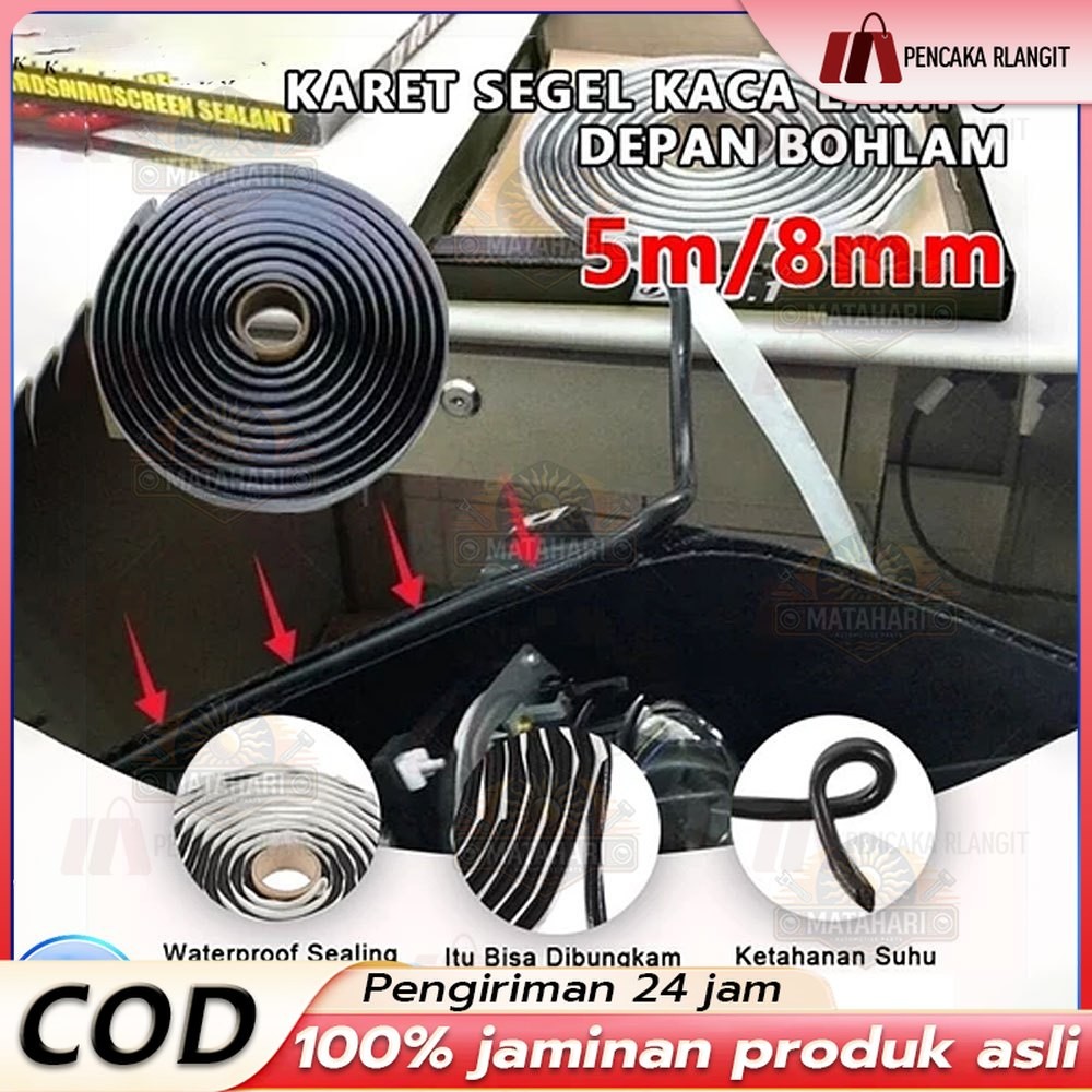 5M Lem Kaca Mobil / Lem Headlamp Lampu Body Bemper Mobil Sealant