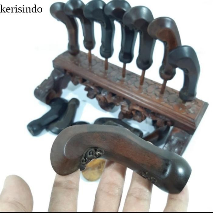 Handle Deder Hulu Gagang Keris Solo Lawasan KL6