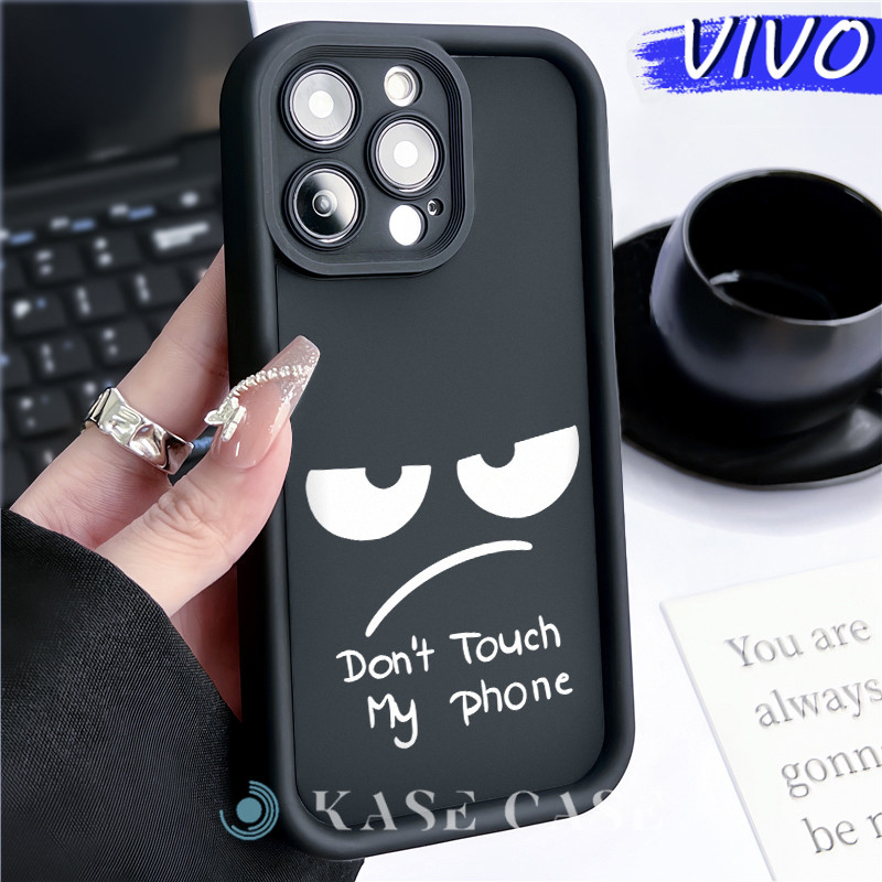 Lucu Expressions Silicone SoftCase VIVO Y17s Y12s Y03 Y15s Y21 Y20 Y18 Y28 Y16 Y22 Y02 Y17 Soft Polo