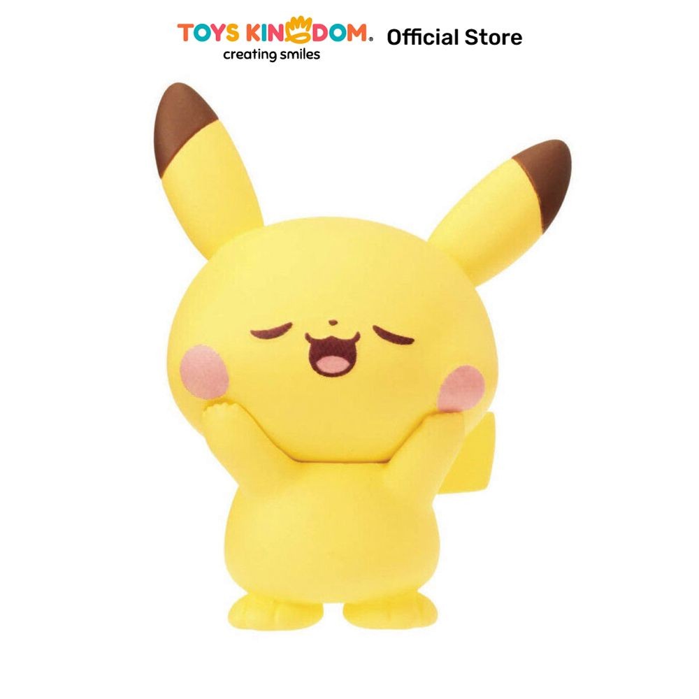 Toys Kingdom Takara Tomy Pokepeace Minifigure Balloon Pikachu - Kuning toys kids toy action figur ma