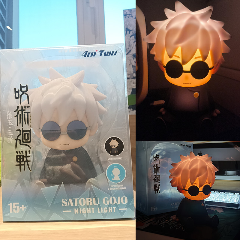 In Stock Original Sunrisepop Anime Jujutsu Kaisen Season 2 Gojo Satoru Night Light  Silicone Rubber 