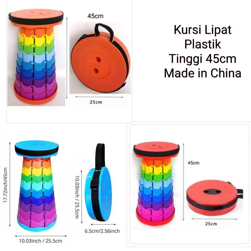 Kursi Camping Taman Portable Lipat Dewasa Kokoh