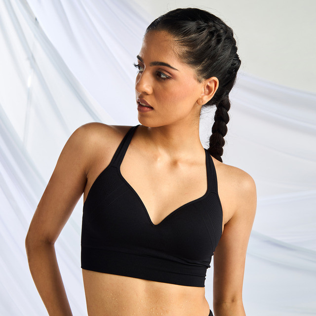 Max Fashions Atasan Wanita Seamless High Support Sports Bra