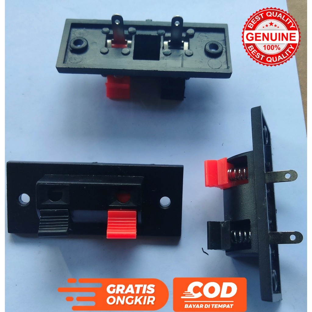 TERMINAL SPEAKER AKTIF KECIL 2P 2 PIN 2 KAKI