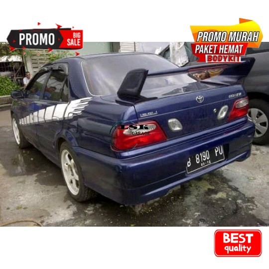 bodykit belakang Toyota soluna s limited