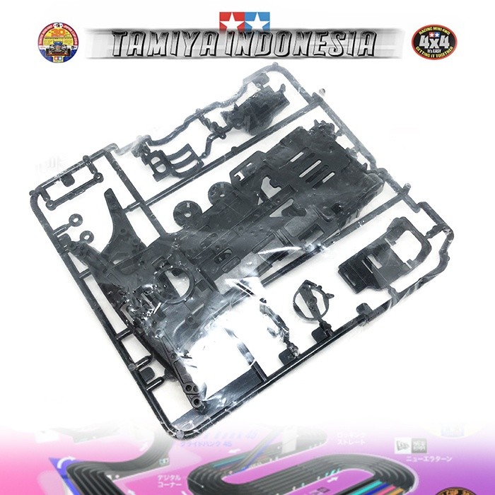 REP TAMIYA SUPER 2 CHASSIS / CHASIS SUPER II (BLACK)