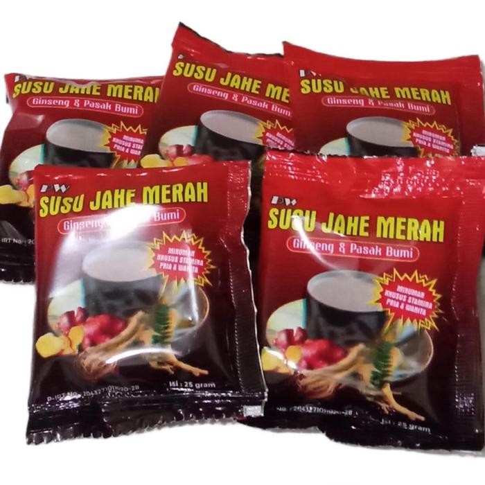 Susu Jahe Merah Bubuk Merek PW | Jahe Merah Pewe Original Box