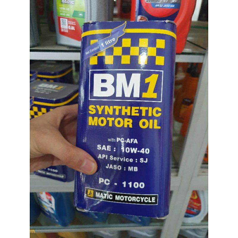OLI MOTOR BM1 UNTUK MOTOR BEBEK DAN MATIC