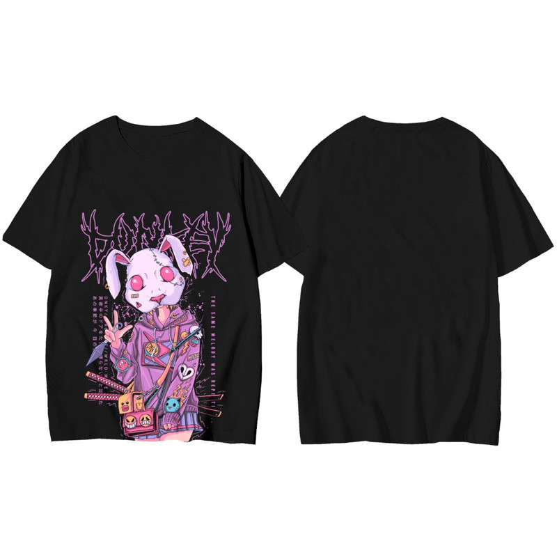 (COD) DUNKEY RABBIT KUNAI TSHIRT | TSHIRT PRIA | KAOS DISTRO