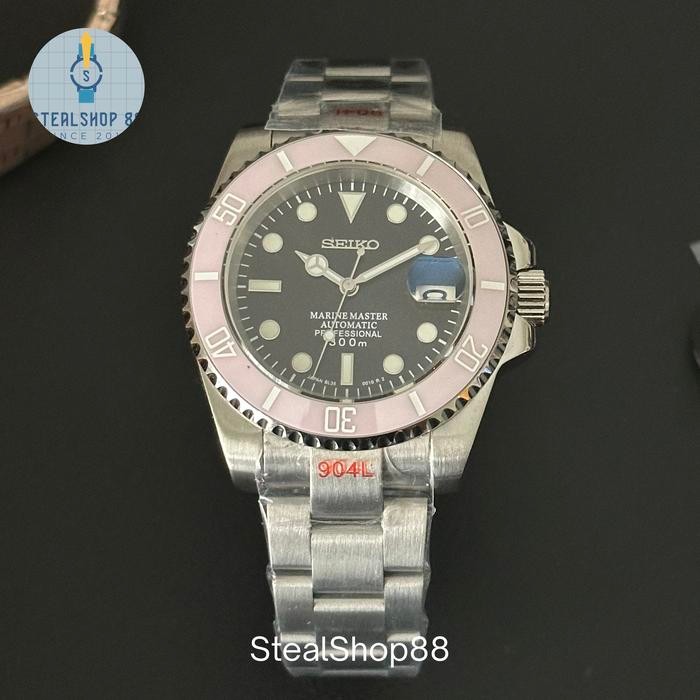 Seiko Submariner Lil Pink NH35