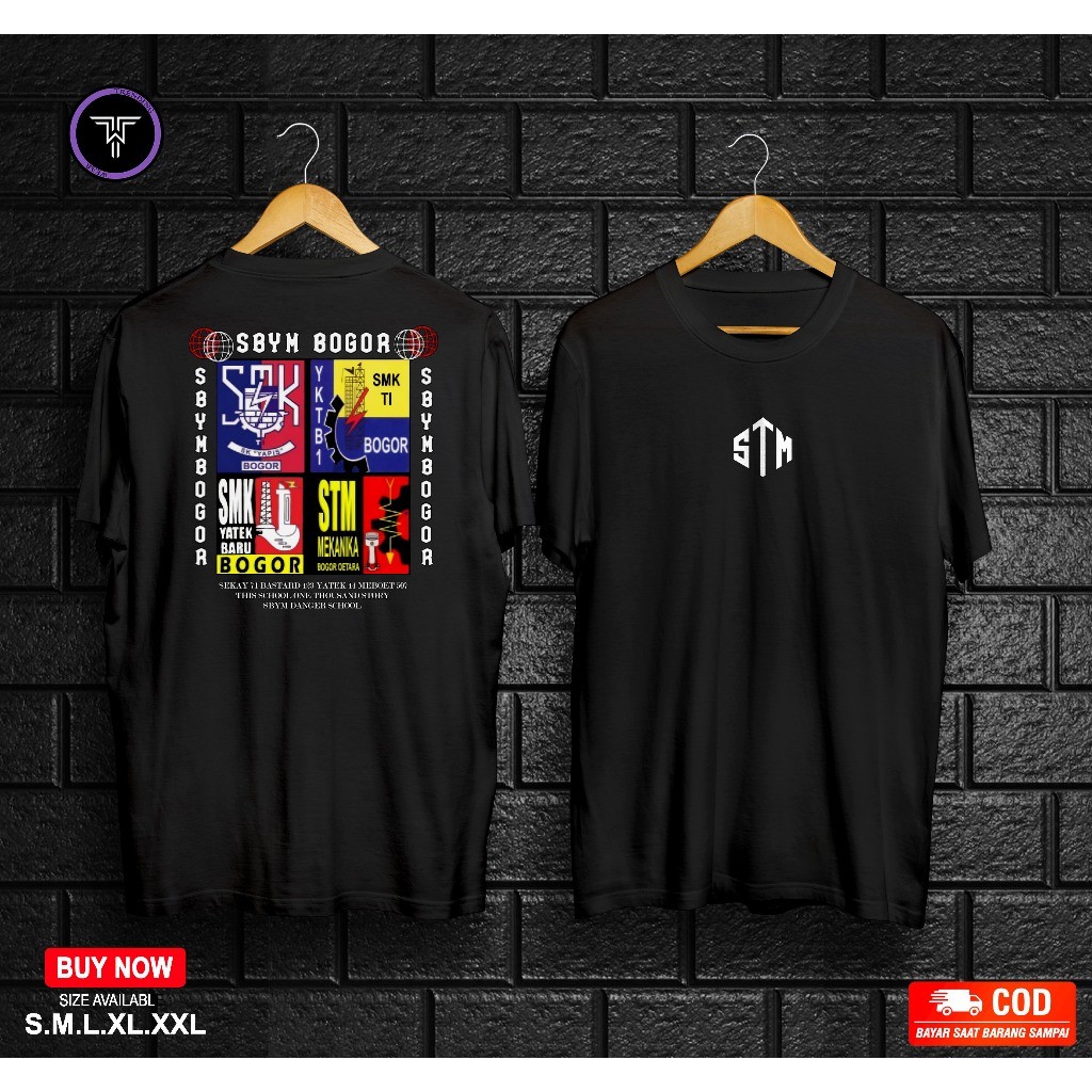 SBYM BOGOR - T-SHIRT - BY SKYIDCO® // Kaos STM SBYM BOGOR / kaos STM / stm sekay / stm bastard / stm