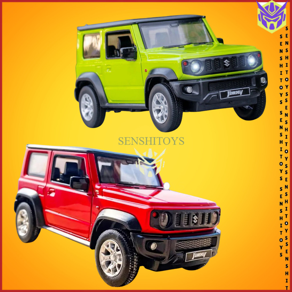 Mainan Mobil Diecast Suzuki Jimny Offroad Skala 1:26