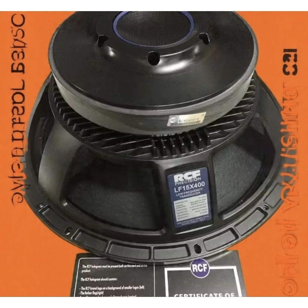 SPEAKER KOMPONEN RCF 15 INCH L15X400 SPEAKER