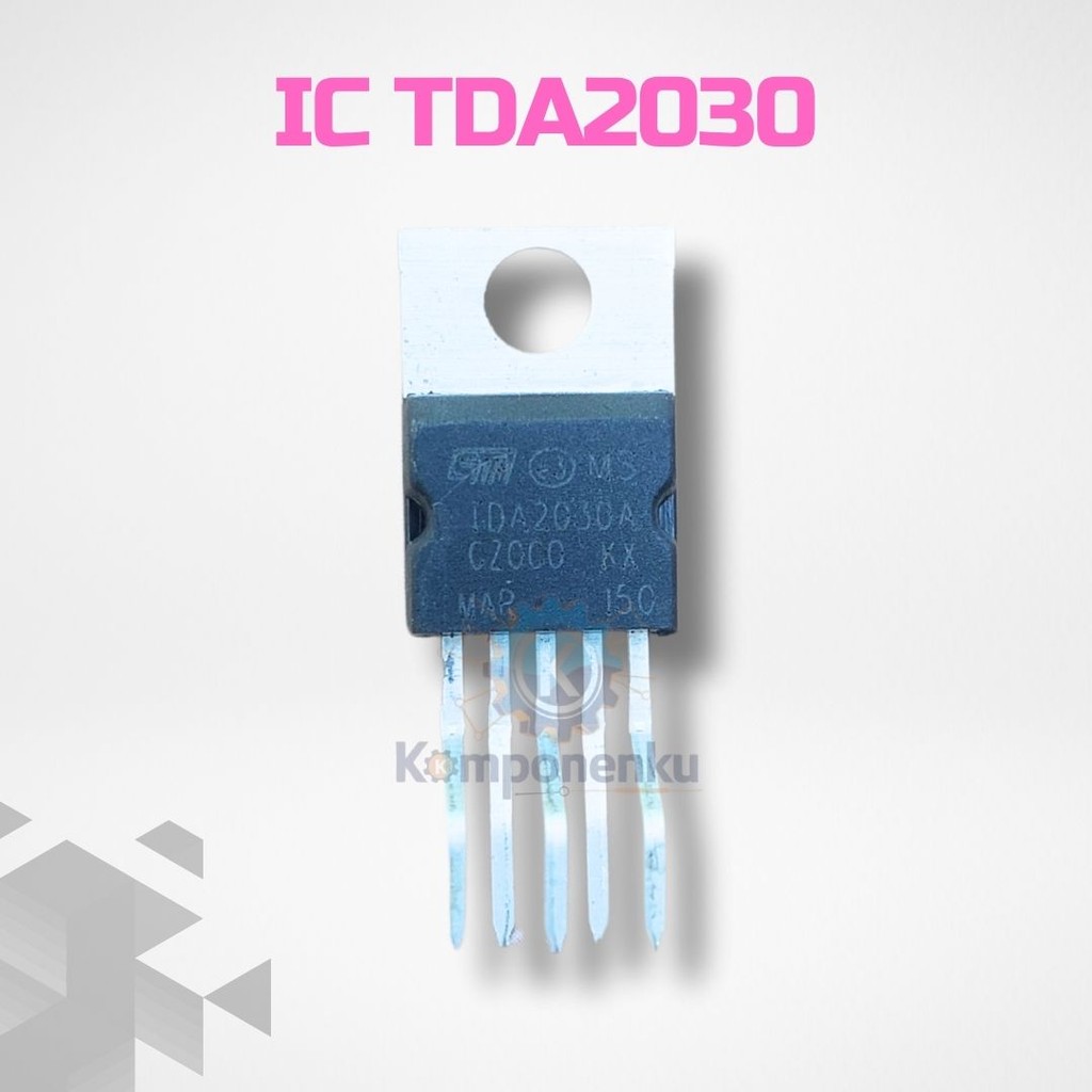 TDA2030 Audio Amplifier IC - Cocok untuk Projek Subwoofer & Guitar Amp