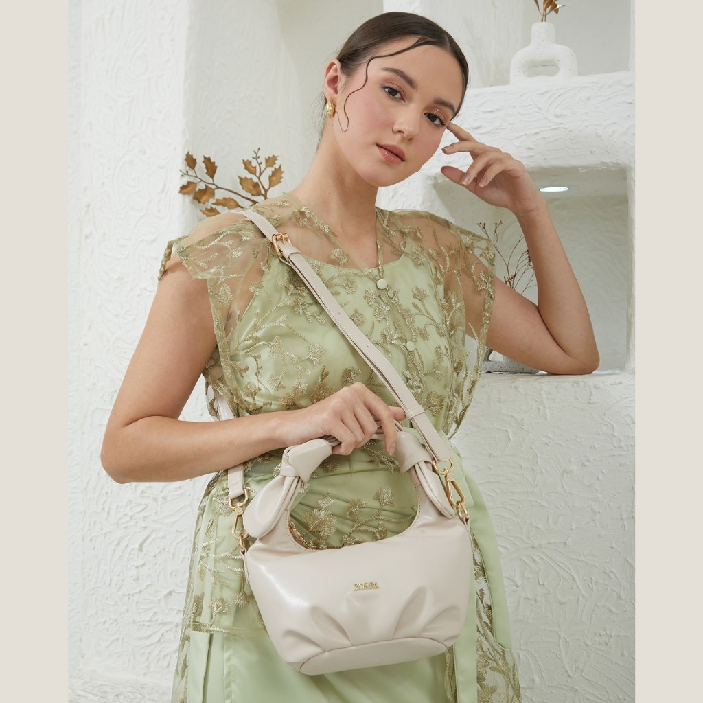 LOISSHOP ZORRA Vanya Tas Tangan Wanita Kulit Branded Hand Bag Sling Bag Tas Selempang Pesta Mewah Mo