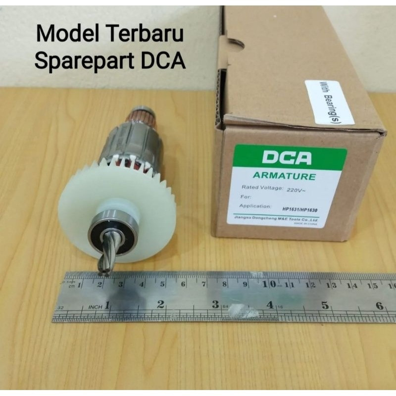 Makita Sparepart Armature Mesin Bor Makita HP1630 / HP1631 / Angker Dinamo Bor Makita HP 1630 / HP 1