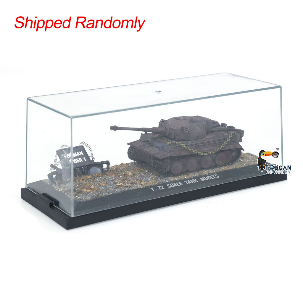 Mini Toys Henglong Static Tank 1/72 Scale Germany Tiger I 3818 Finished Tank Model Without Electroni