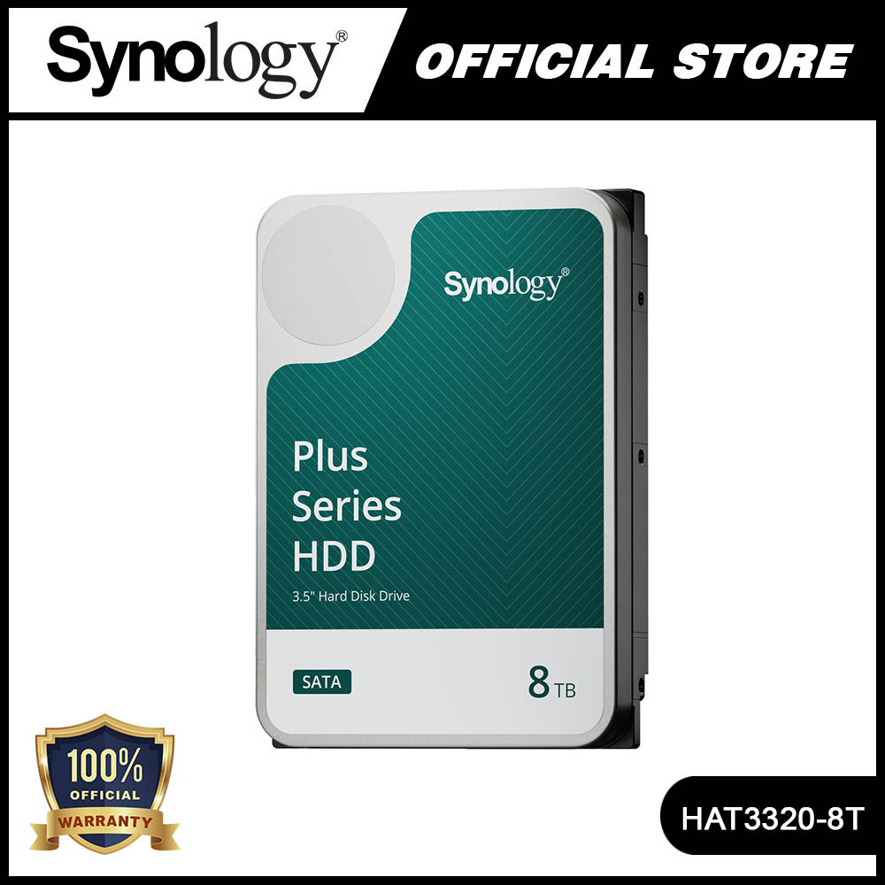 Synology 8TB Plus Series 3.5 Inch SATA, Hardisk NAS - HAT3320-8T