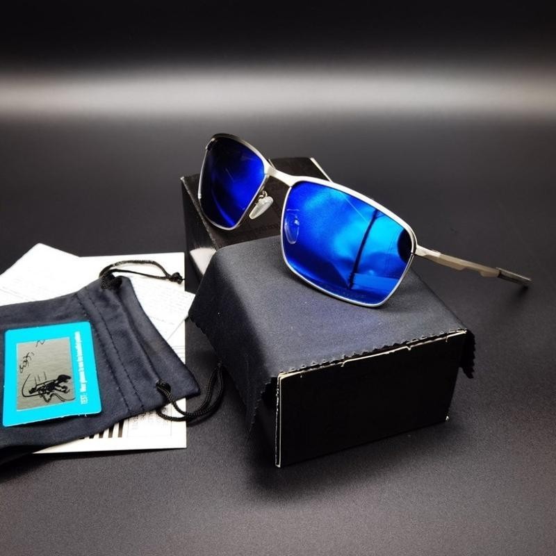 Kacamata pria polarized sunglasses  whisker full set Lensa Eyewear