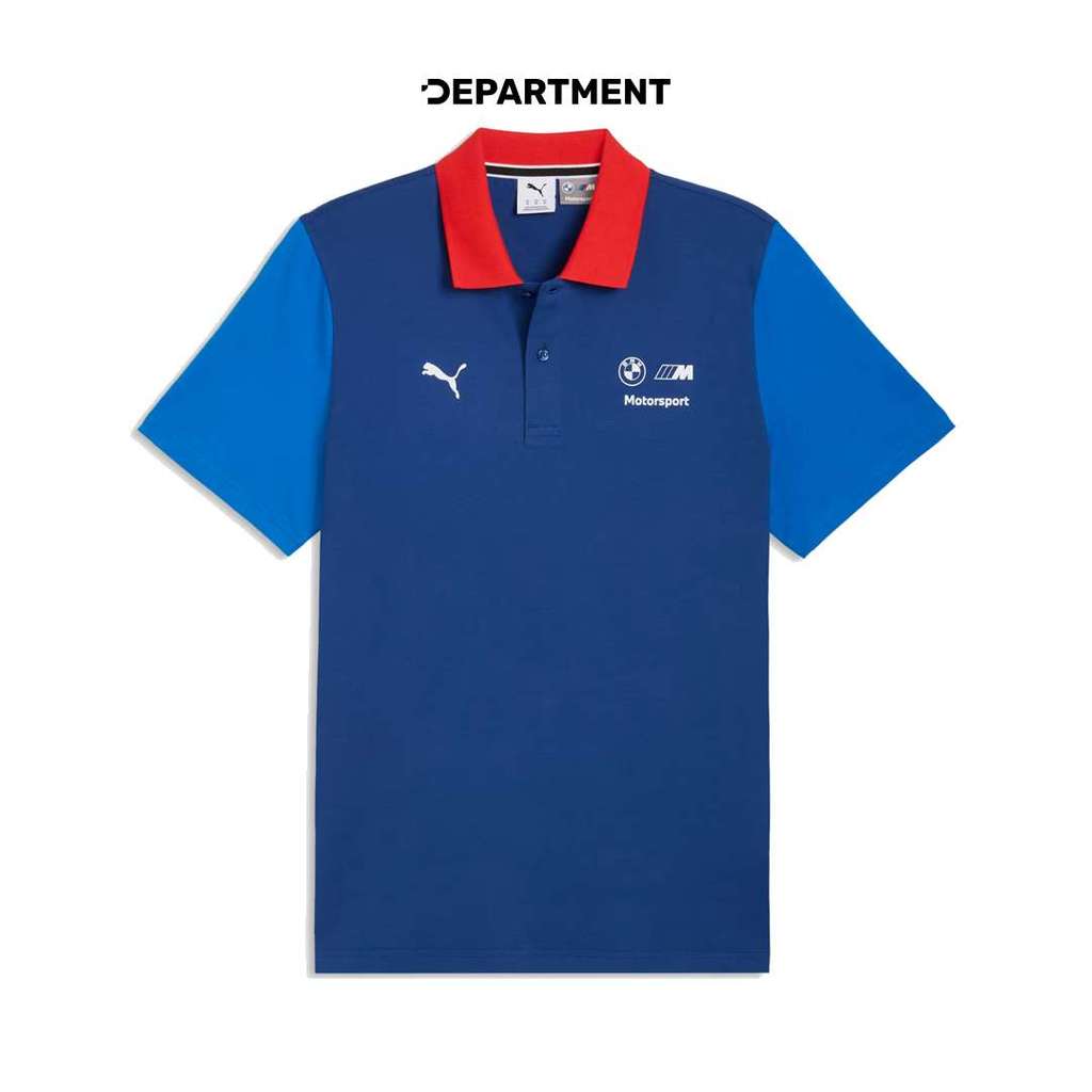 Kaos Polo Pria PUMA BMW MMS ESSENTIALS 63490004 ORIGINAL
