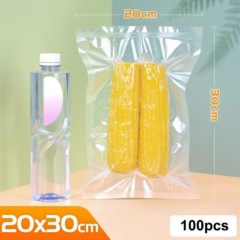 100pcs Vacuum Bag Kiten Food Vacuum Sealer Bag Thick 0.2mm Storage Vacuum Packaging Bags Food Packin