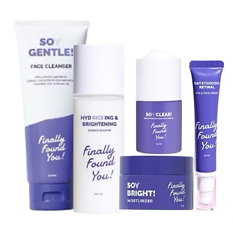 Finally Found You! Soy Bright! Moisturizer - 2in1 Primer Makeup dan Gel HYDRICEING & BRIGHTENING Ess