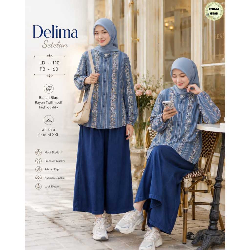 1506   DELIMA SETELAN by ATHAYA FASHION   // ONESTUFF