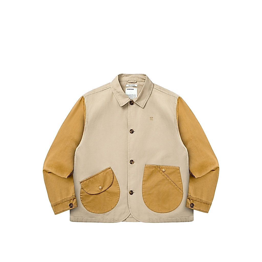 Bodypack Archie Basic Jacket Hangout Pria Wanita Harian Jaket Praktis - Khaki