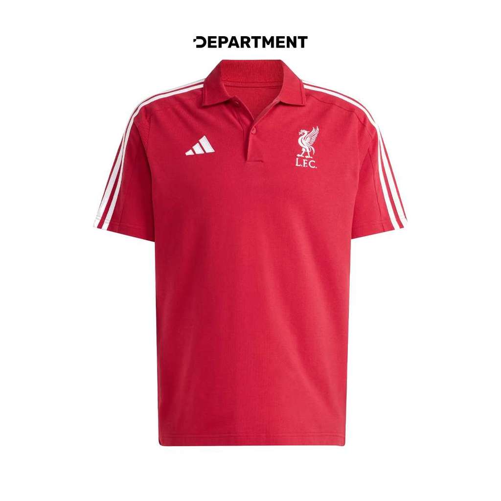 ADIDAS Kaos Polo Bola Pria LIVERPOOL FC DNA JW7886 ORIGINAL