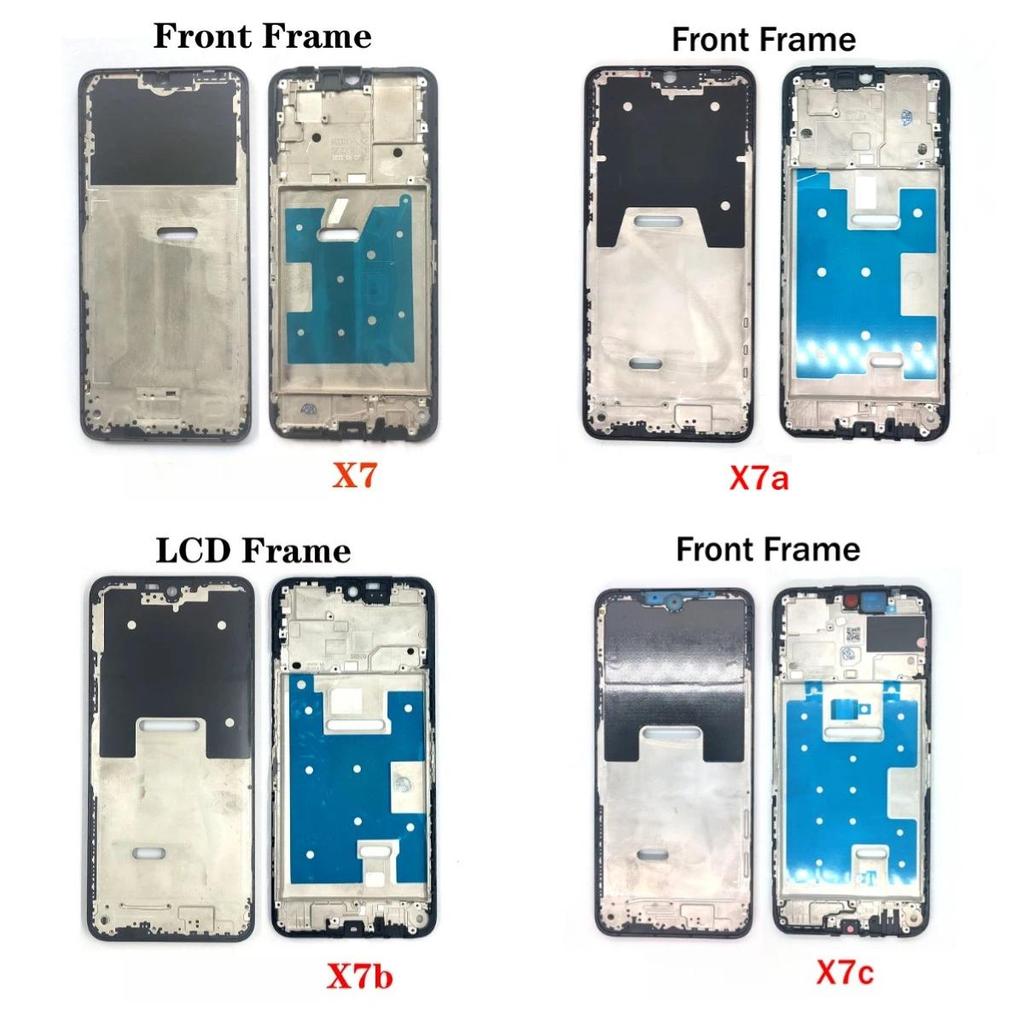 Middle Frame For Honor X7 X7a X7b X7c 200 Smart LCD Front Frame Door Housing Bezel Repair Parts