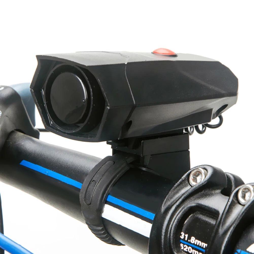 Electric Bike Horn Loud Electronic Bicycle Bell Cycling Horn 5 Sound Modes Bike Bell Bicycle Handleb