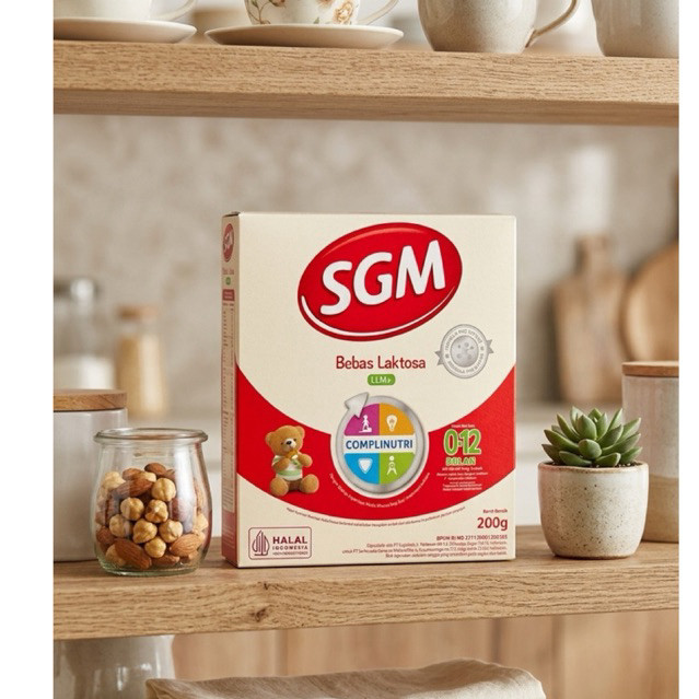 SGM LLM 0-12 BULAN / SGM BEBAS LAKTOSA 0-12 BULAN / SUSU SGM BEBAS LAKTOSA UNTUK ANAK DIARE