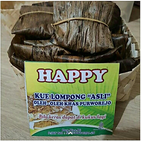 KUE LOMPONG KHAS PURWOREJO (HAPPY) 1 BESEK ISI 10  BUAH