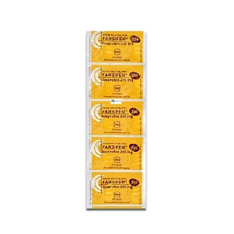 FARSIFEN200Ibuprofen(ObatNyeriGigi,SakitKepala,SakitBadan)