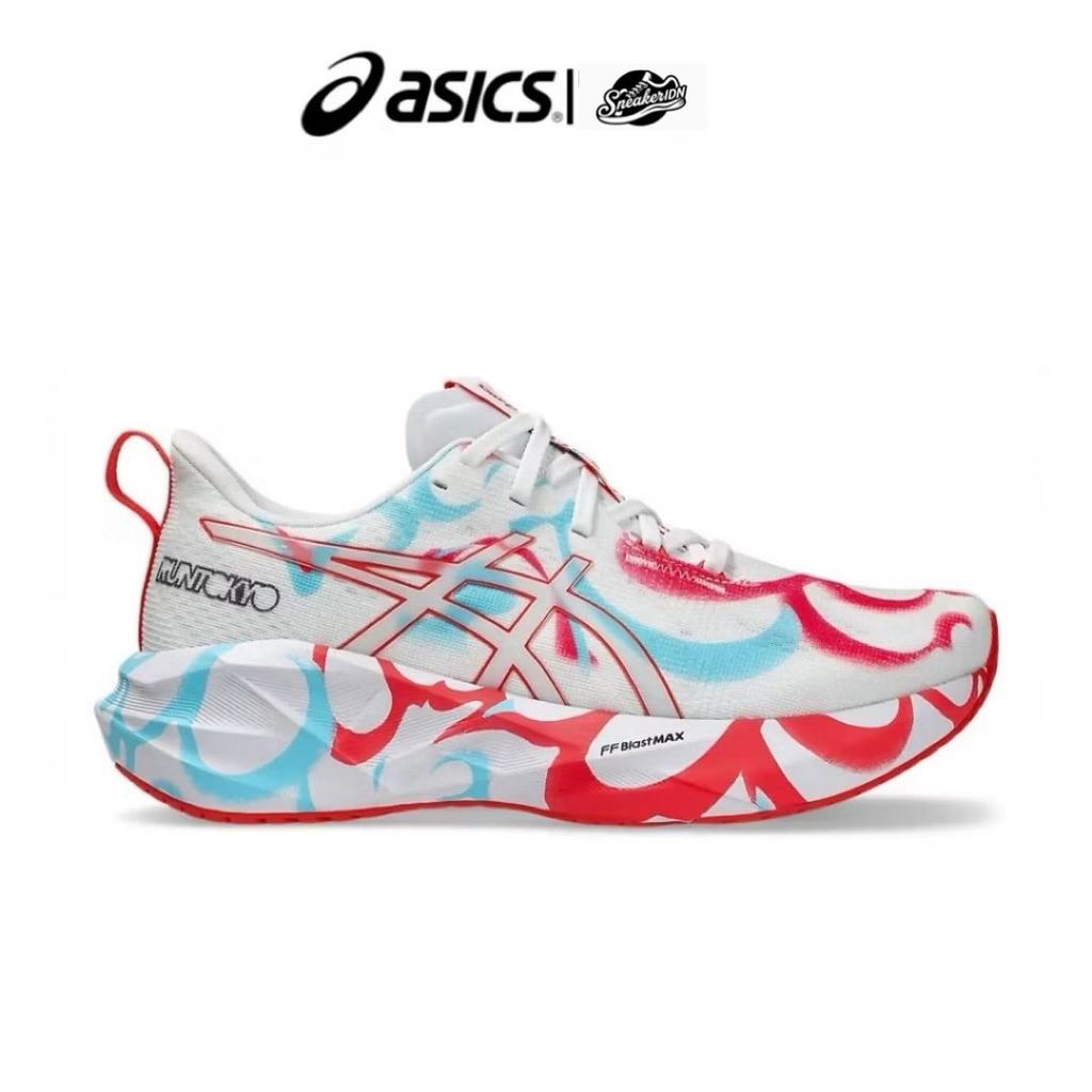 ASICS Novablast 5 Tokyo White/Aquarium
